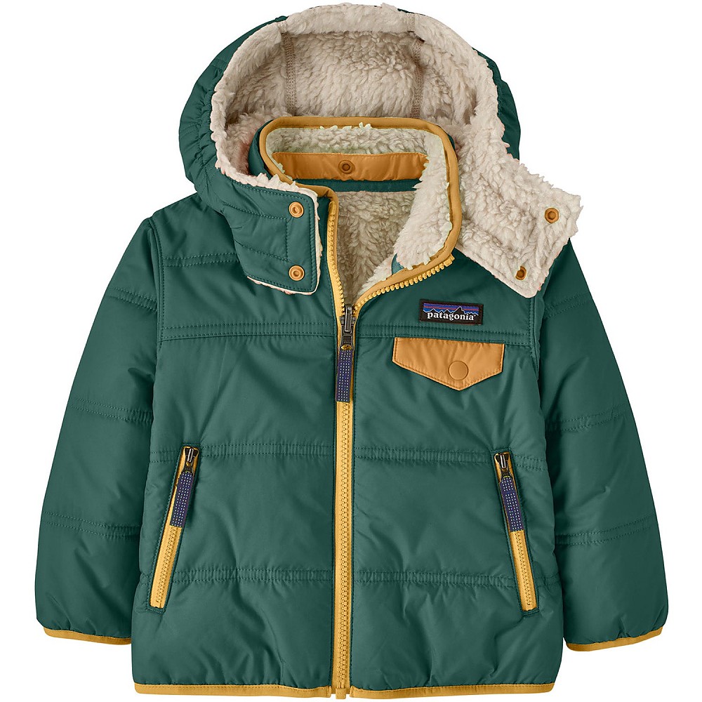 photo: Patagonia Reversible Tribbles Hoody synthetic insulated jacket