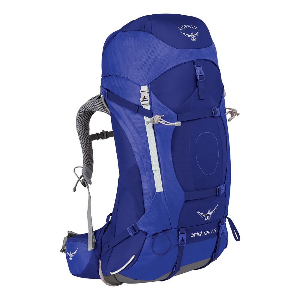 photo: Osprey Ariel AG 55 weekend pack (50-69l)