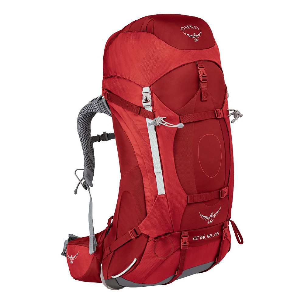 photo: Osprey Ariel AG 55 weekend pack (50-69l)