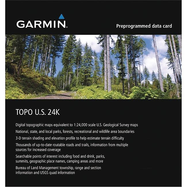 photo: Garmin Topo US 24K Southwest us mountain states map application