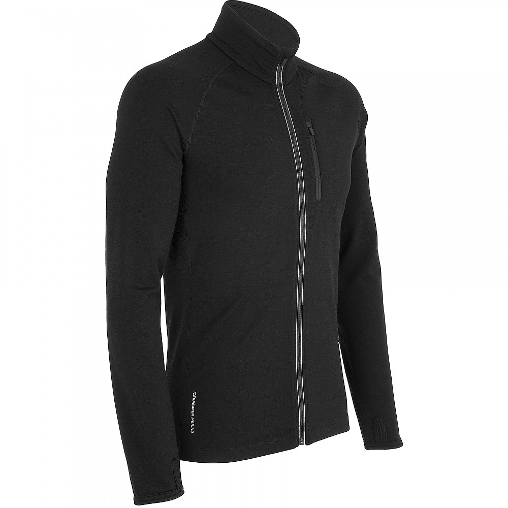 photo: Icebreaker Quantum Long Sleeve Zip long sleeve performance top