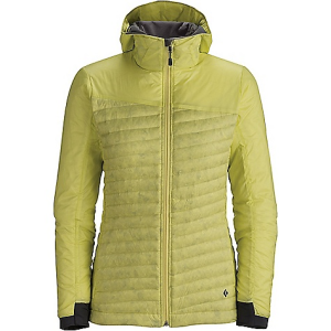 photo: Black Diamond Women's Hot Forge Hybrid Hoody down insulated jacket