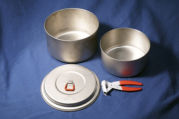 MSR Alpine 2 Pot Set, Silver