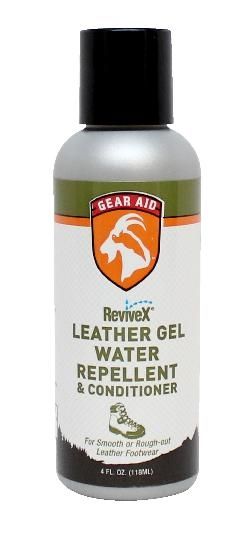 photo: Gear Aid ReviveX Leather Gel Water Repellent & Conditioner footwear cleaner/treatment