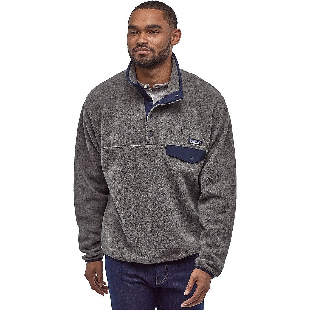 photo: Patagonia Men's Lightweight Synchilla Snap-T Pullover fleece jacket
