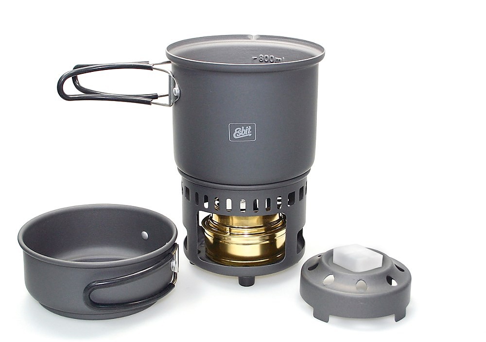 photo: Esbit Alcohol Stove & Trekking Cookset CS985HA alcohol stove