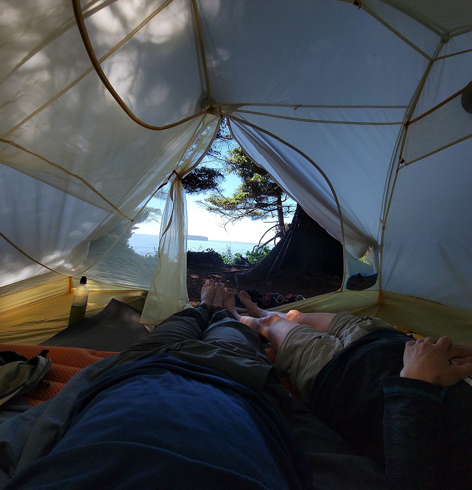 photo: Big Agnes Tiger Wall UL3 Solution Dye three-season tent