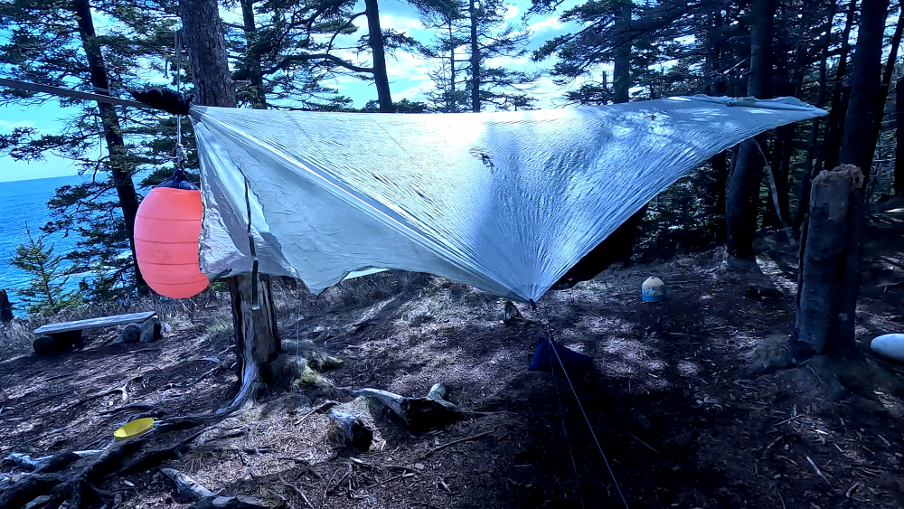 photo: Hammock Gear Mesh Tarp Sleeve tent accessory