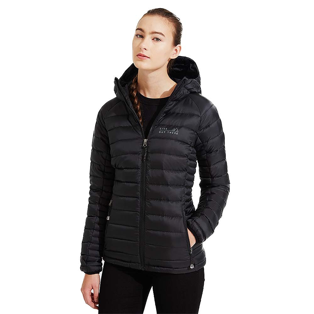 photo: Live Out There Women's Assiniboine Down Hooded Jacket down insulated jacket