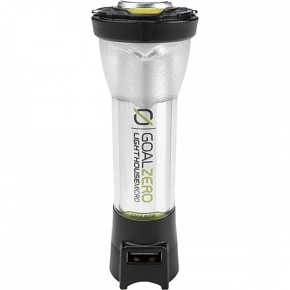 photo: Goal Zero Lighthouse Micro Charge Lantern battery-powered lantern