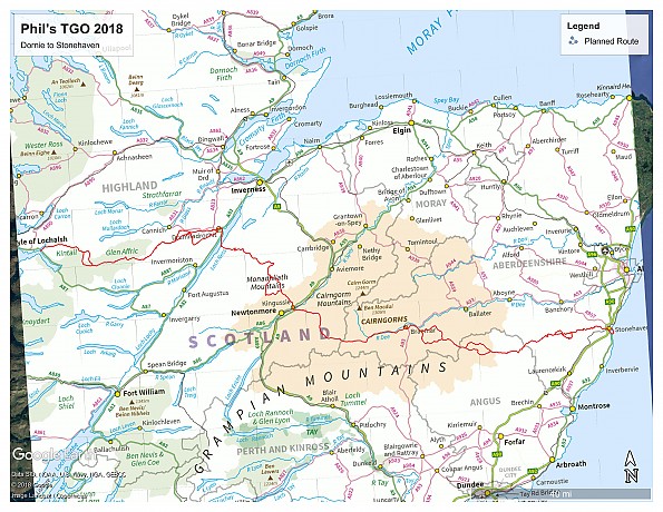 Walk across Scotland - Trailspace