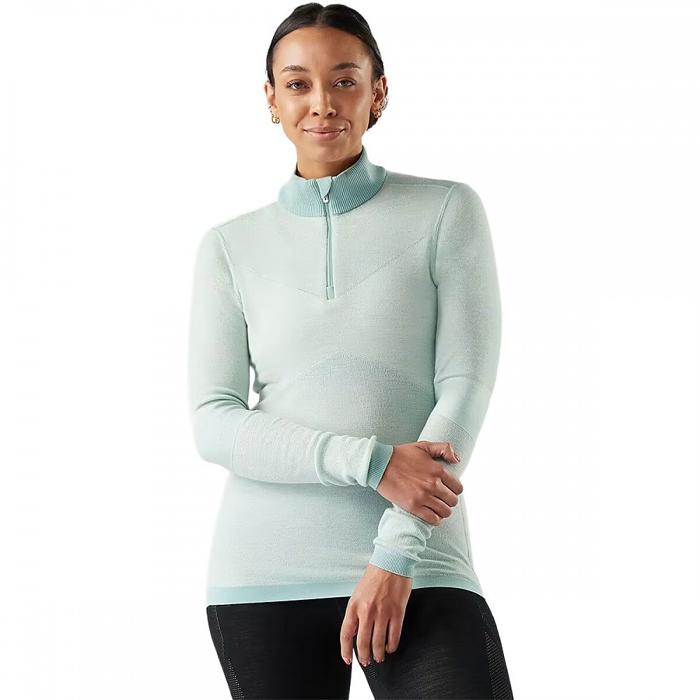 photo: Smartwool Women's Intraknit Merino 250 Thermal 1/4 Zip base layer top