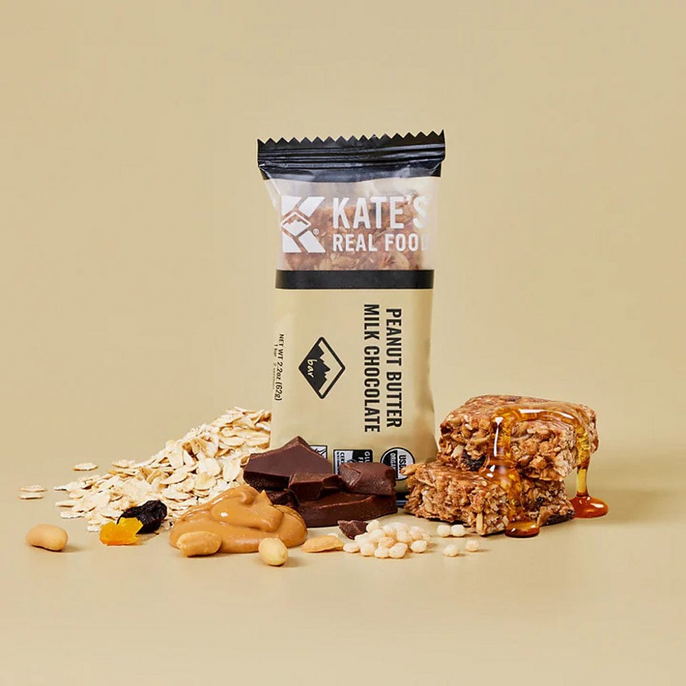 photo: Kate's Real Food Peanut Butter Milk Chocolate Bar nutrition bar