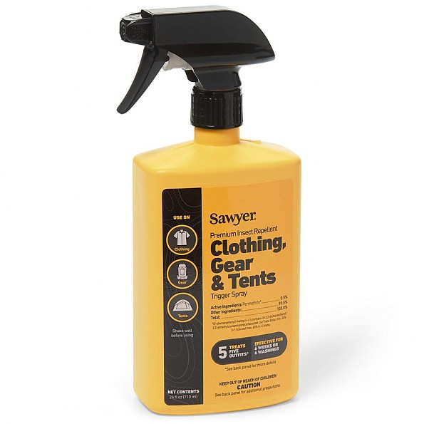 Sawyer Permethrin Insect Repellent Treatment for Clothing, Gear, and Tents