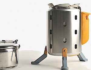 photo: BioLite CampStove wood stove