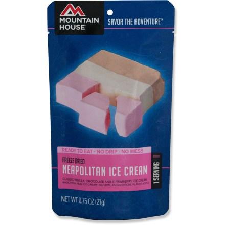 photo: Mountain House Neapolitan Ice Cream Bar dessert