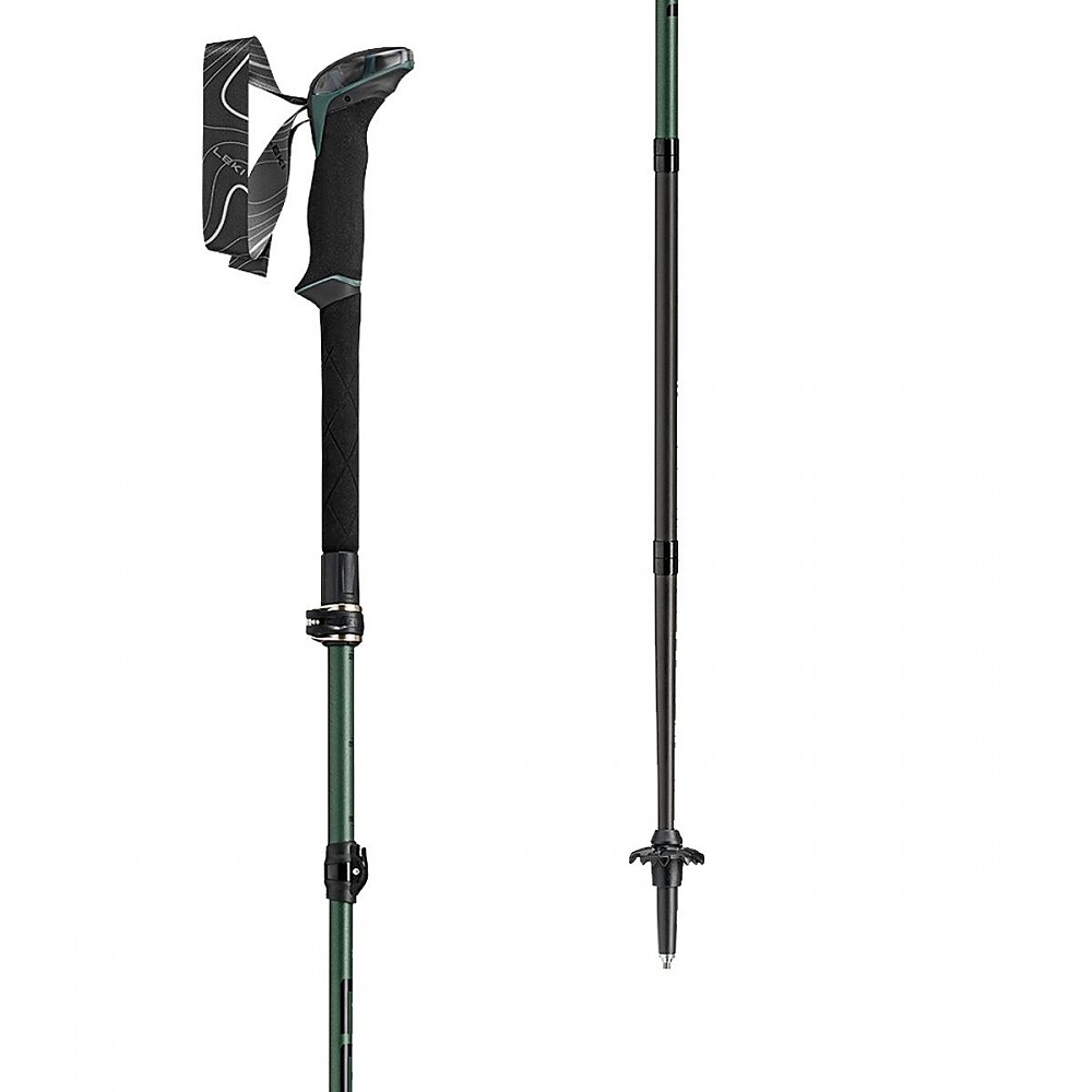 photo: Leki Makalu FX Carbon rigid trekking pole