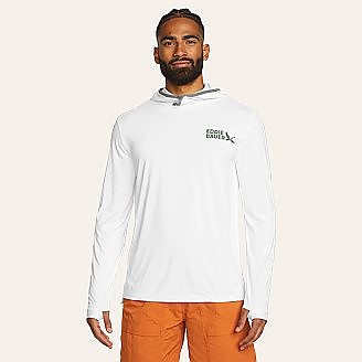 photo: Eddie Bauer Solarfoil UPF Pullover Hoodie long sleeve performance top