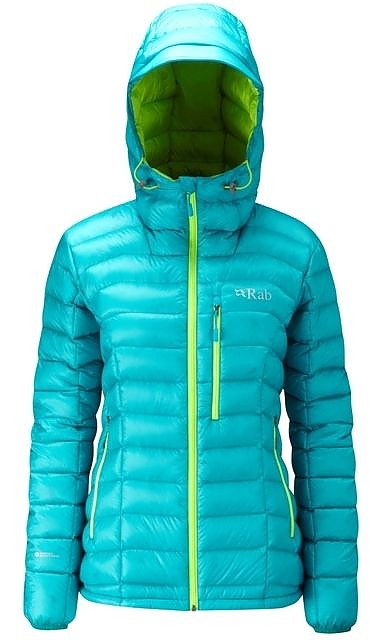 photo: Rab Women's Continuum Hoodie down insulated jacket