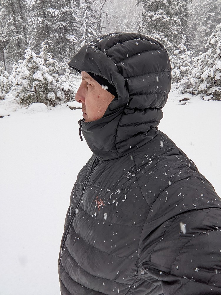 Arcteryx hood clearance