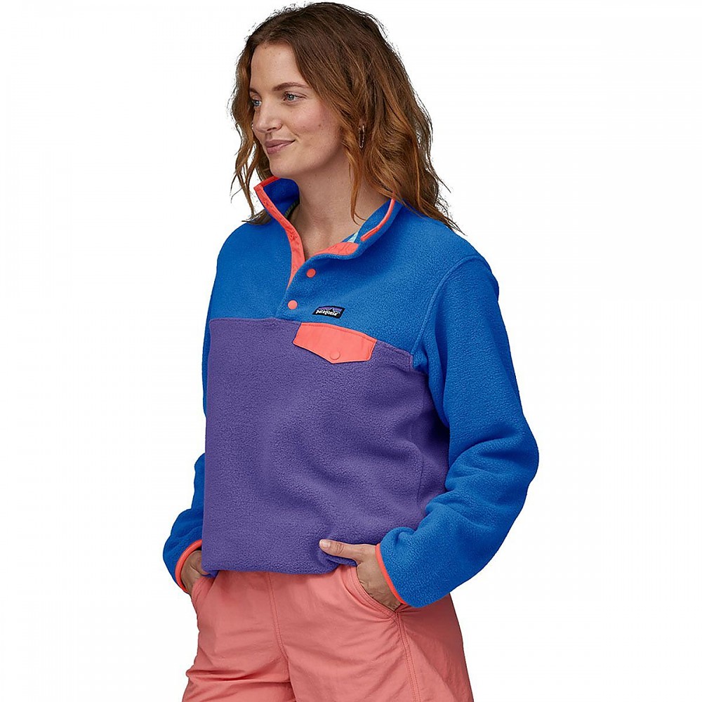 photo: Patagonia Women's Lightweight Synchilla Snap-T Pullover fleece jacket