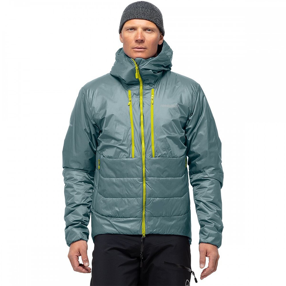 photo: Norrona Trollveggen Primaloft100 Zip Hood synthetic insulated jacket
