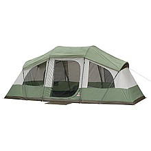 photo: Coleman Weathermaster 3-Room Tent warm weather tent