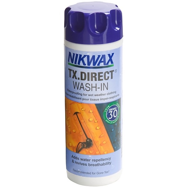 photo: Nikwax TX.Direct Wash-In fabric cleaner/treatment