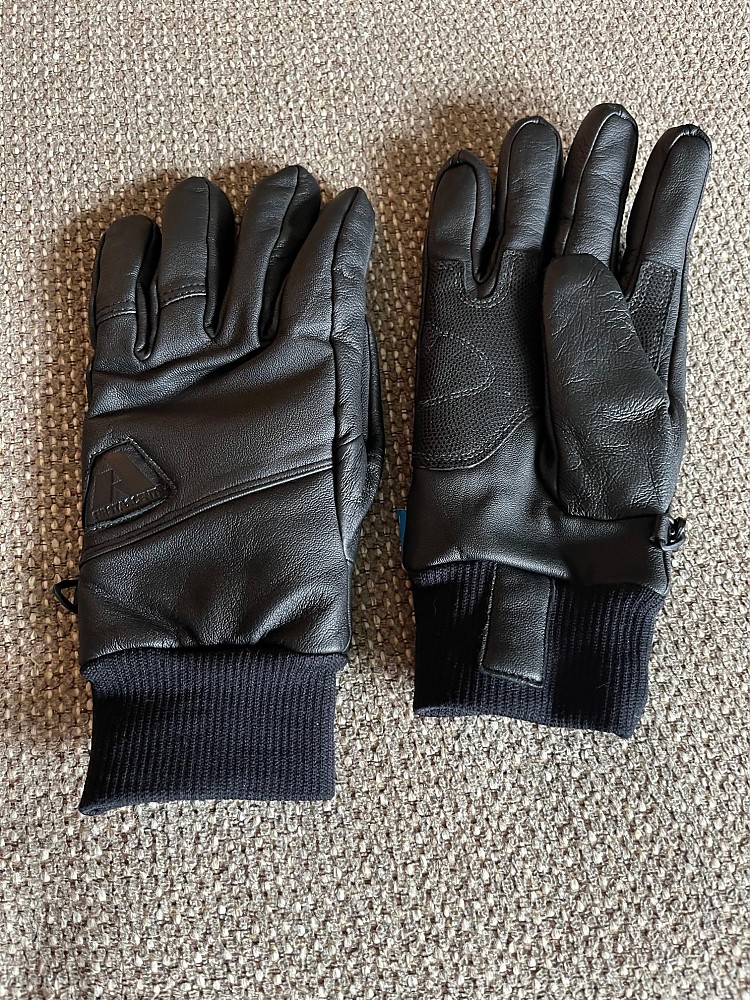 photo: Eddie Bauer Mountain Ops Leather Gloves glove/mitten
