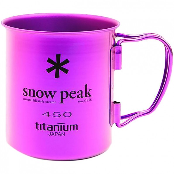 Snow Peak Ti-Single 450 Colored Cup