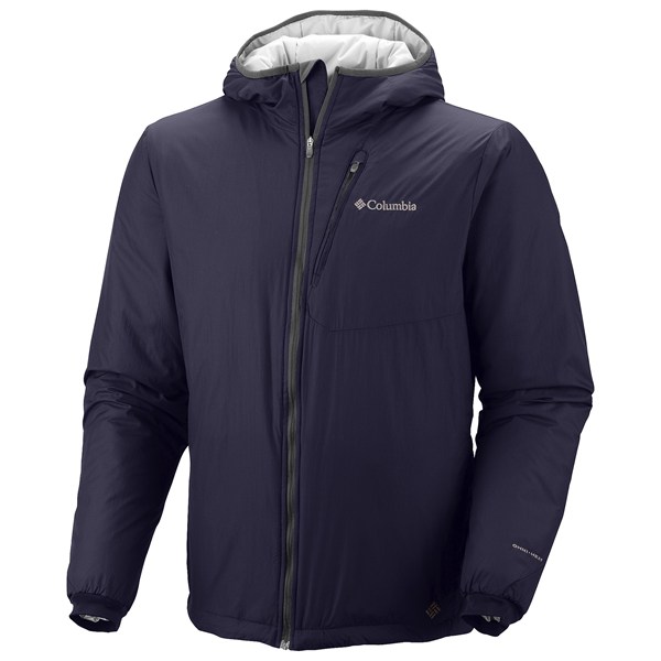 photo: Columbia Premier Packer Hoodie synthetic insulated jacket