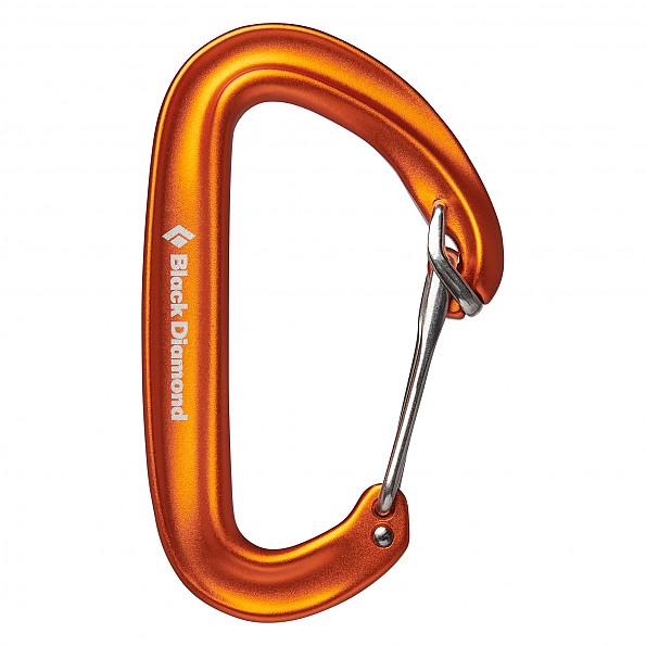 photo of a non-locking carabiner