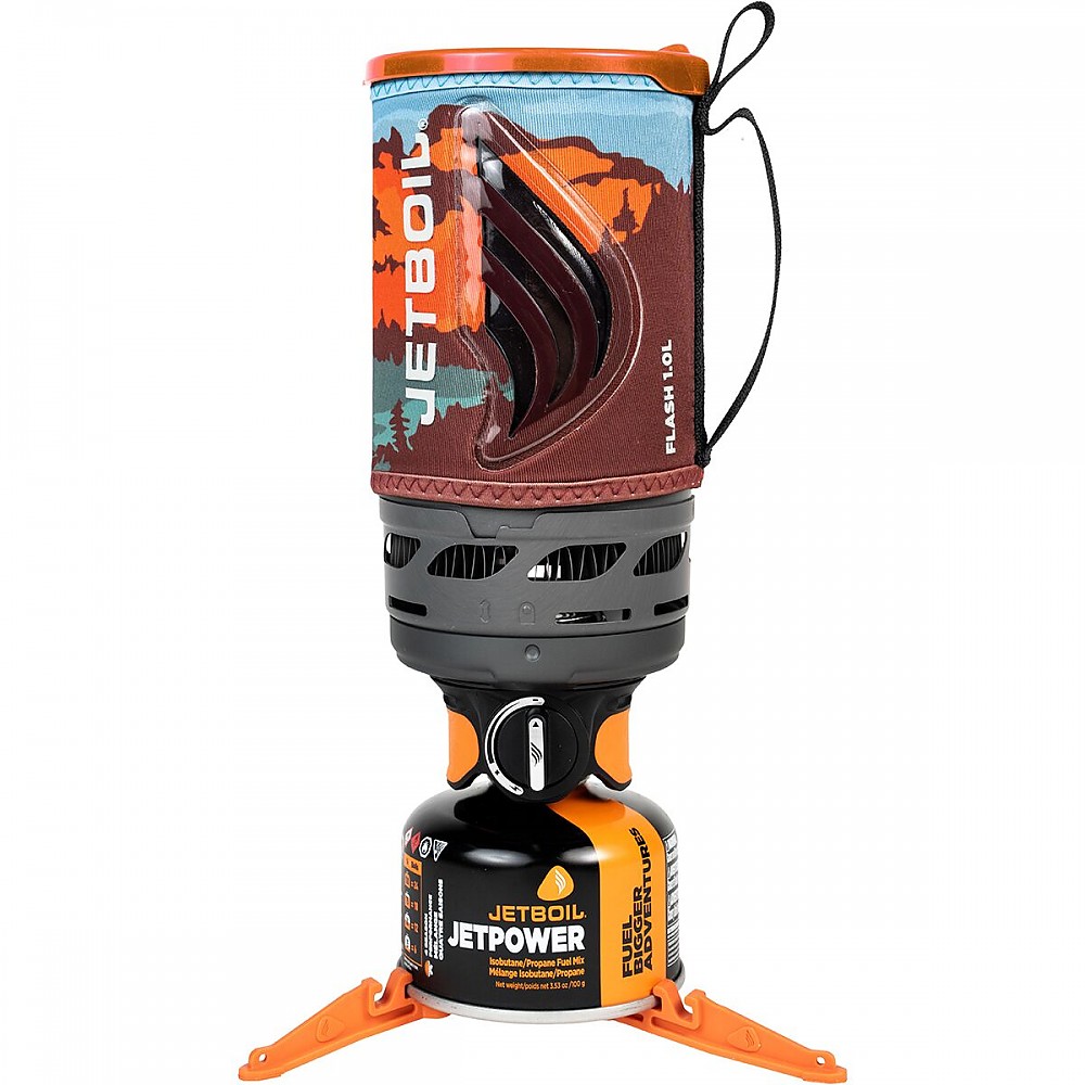 photo: Jetboil Flash Cooking System compressed fuel canister stove