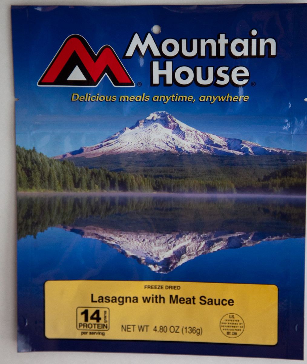 photo: Mountain House Lasagna with Meat Sauce meat entrée