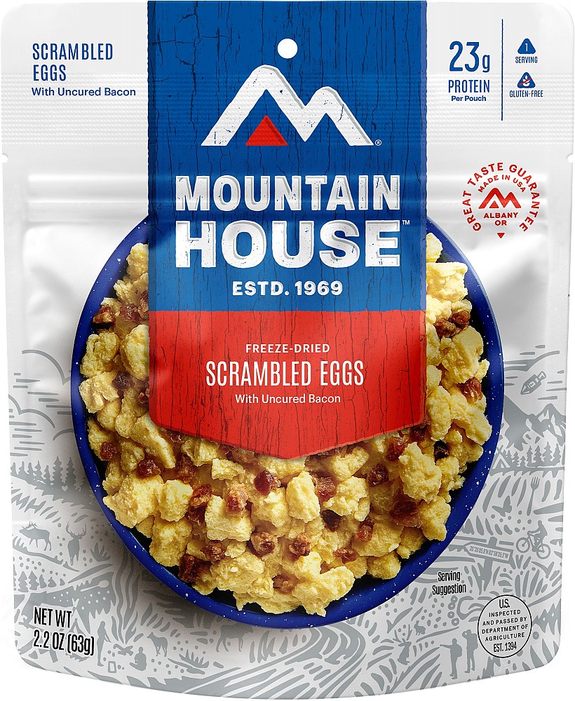 photo: Mountain House Scrambled Eggs with Bacon breakfast