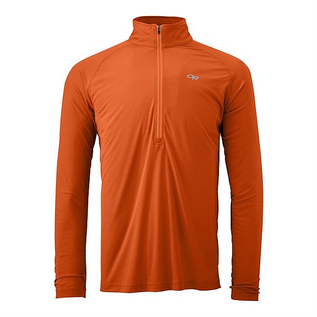 photo: Outdoor Research Echo L/S Zip Tee long sleeve performance top