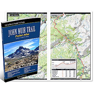 photo: Blackwoods Press John Muir Trail Pocket Atlas us pacific states map