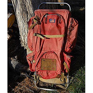 photo: JanSport D3 external frame backpack