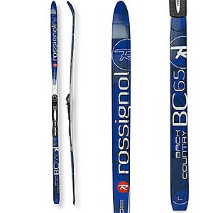 photo: Rossignol BC 65 alpine touring/telemark ski