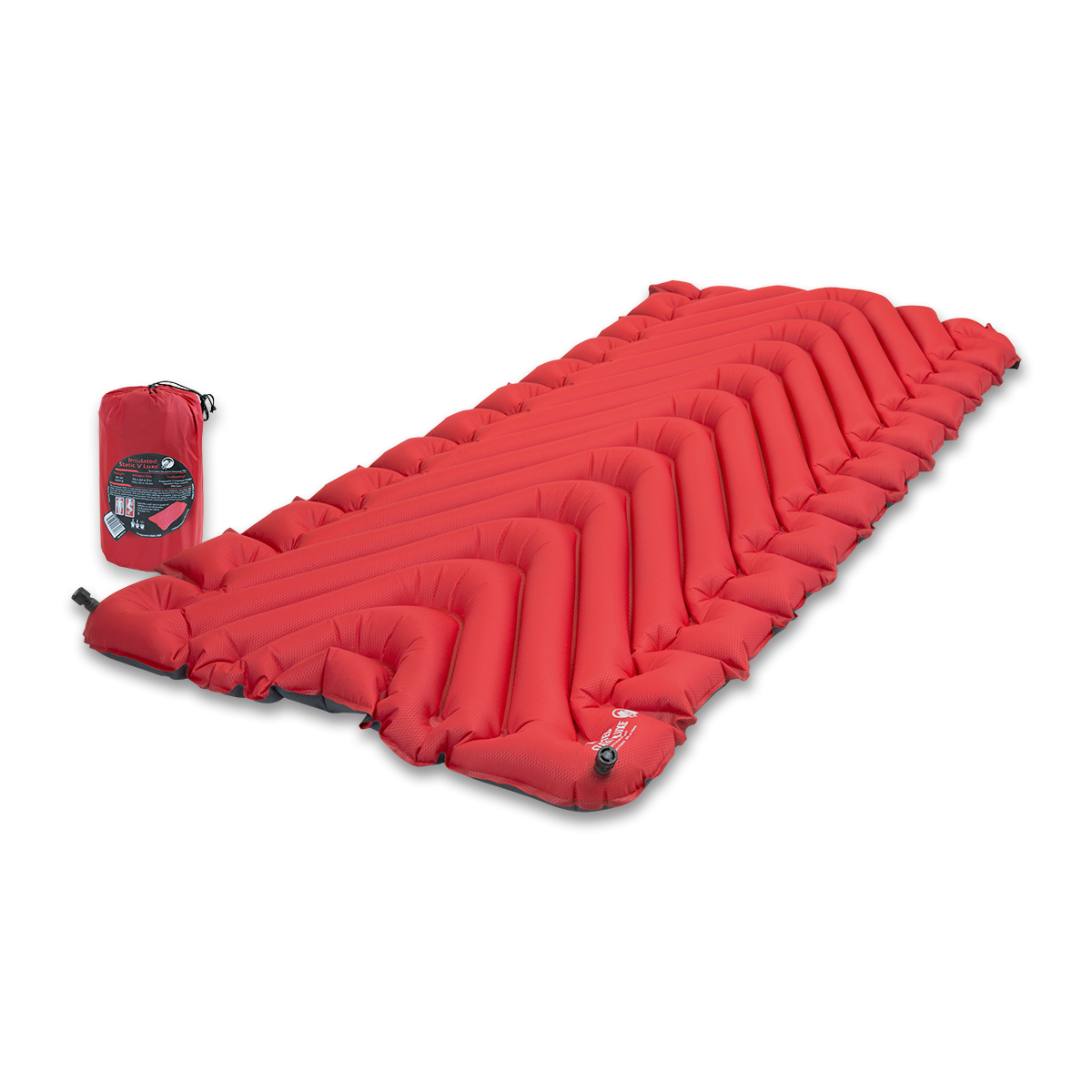 photo: Klymit Insulated Static V Luxe air-filled sleeping pad