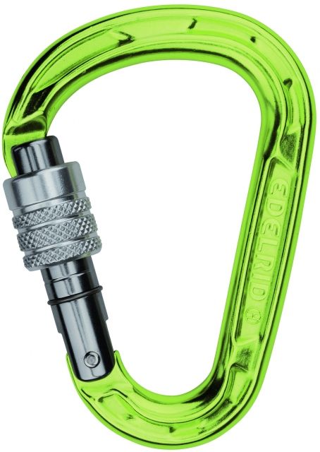 photo: Edelrid HMS Strike Screw locking carabiner
