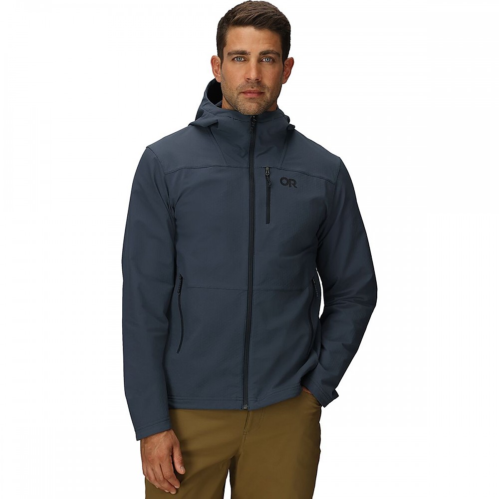 photo: Outdoor Research Men's Ultima Soft Shell Hoodie soft shell jacket