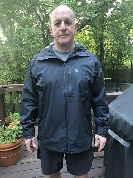 Mountain hardwear paclite stretch cheap pullover rain jacket review