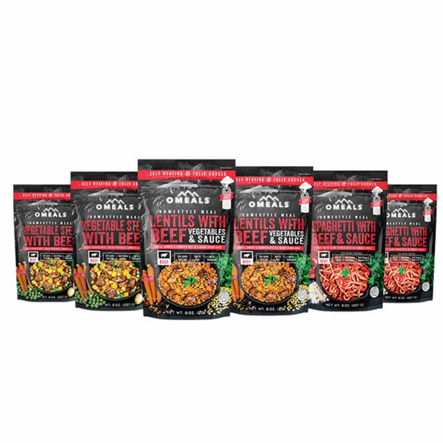 photo: OMeals Meat Lovers 6 pack meat entrée