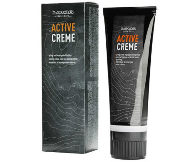 photo: Lowa Active Cream footwear cleaner/treatment