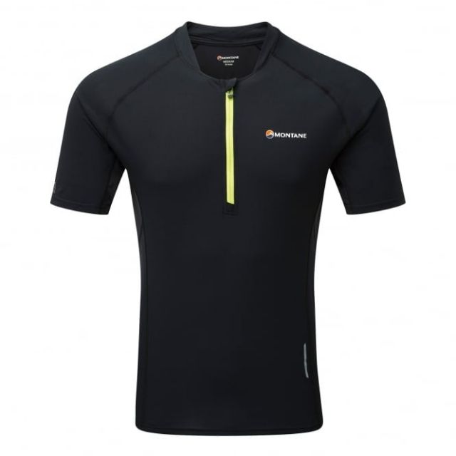 photo: Montane Fang Zip T-Shirt short sleeve performance top