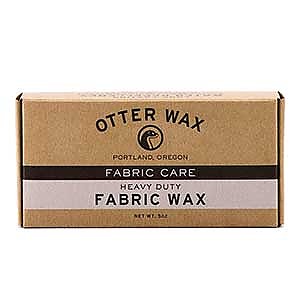 photo: Otter Wax Fabric Wax fabric cleaner/treatment