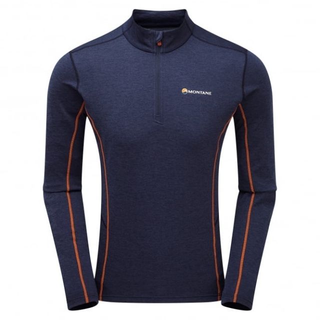 photo: Montane Dart Zip-Neck long sleeve performance top