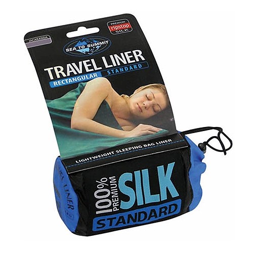 シルクライナーSea To Summit Silk Liner Standard Silk Blend Sleeping Bag Liner | Sea to Summit