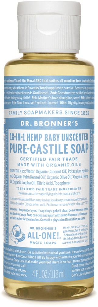 photo: Dr. Bronner Liquid Soap soap/cleanser